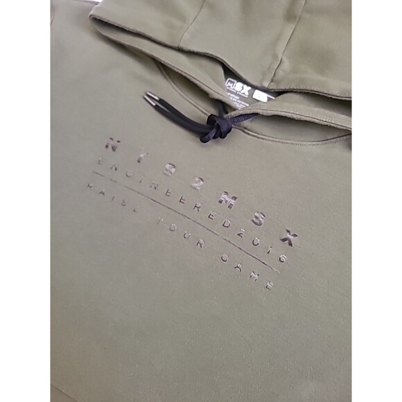 MSX By Michael Strahan OLIVE LRG Premium Ultra Soft Hoodie Jacket GYM Streetwear - Picture 3 of 7